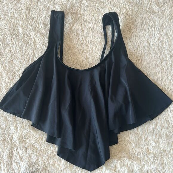 Two piece black bathing suit size medium - Picture 2 of 16